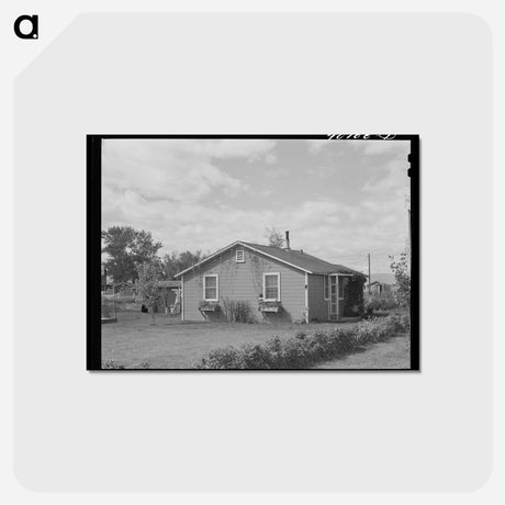 アートポストカード-FSA Farm Workers' Housing
 - ラッセル リー Postcard.
