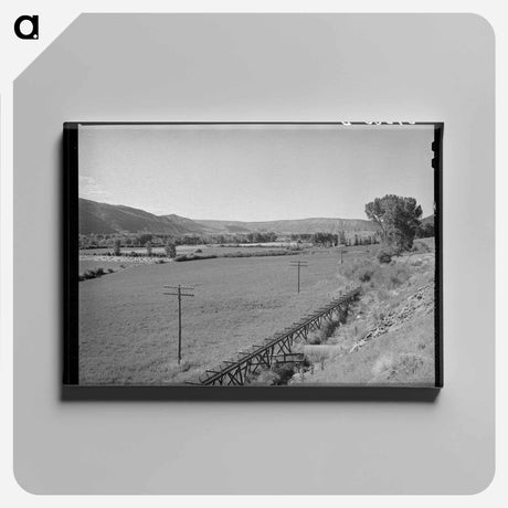 アートパネル-Valley of the Uncampaghre River
 - ラッセル リー Canvas.