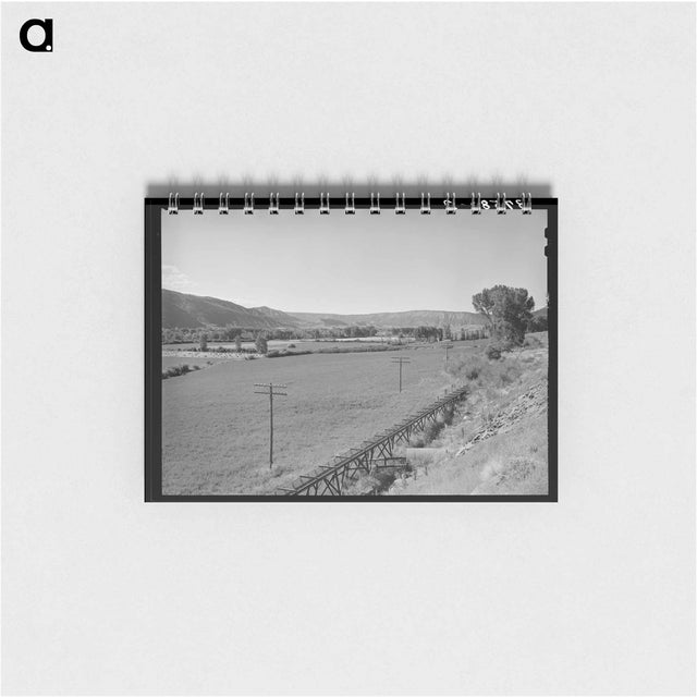 アートメモ帳-Valley of the Uncampaghre River
 - ラッセル リー Memo.