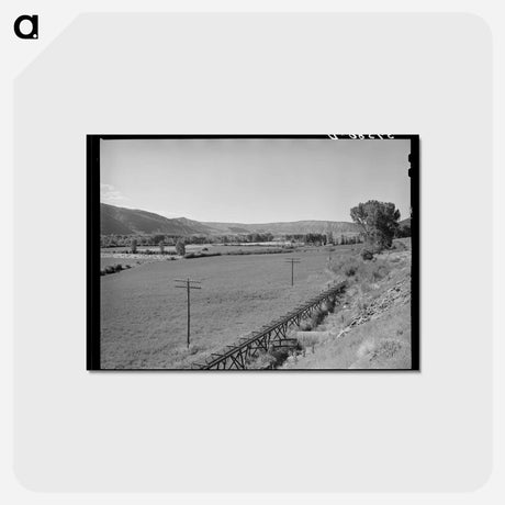 アートポストカード-Valley of the Uncampaghre River
 - ラッセル リー Postcard.