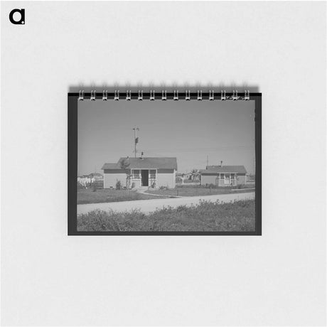 アートメモ帳-Farm Workers' Housing
 - ラッセル リー Memo.