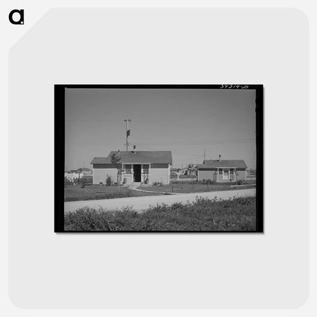 アートポストカード-Farm Workers' Housing
 - ラッセル リー Postcard.