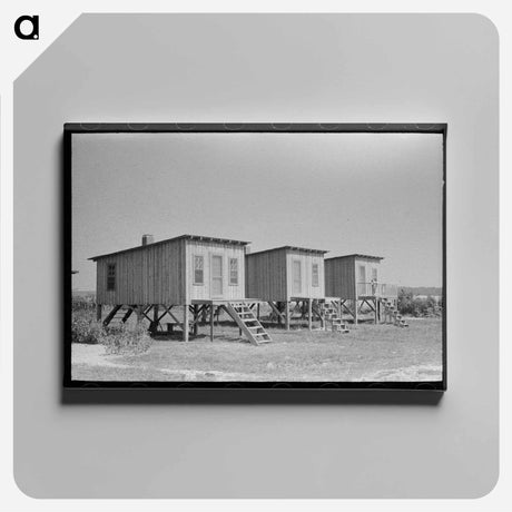 アートパネル-Caruthersville Housing
 - ラッセル リー Canvas.