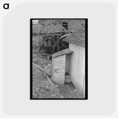 アートポストカード-Privies near Old Sawmill
 - ラッセル リー Postcard.