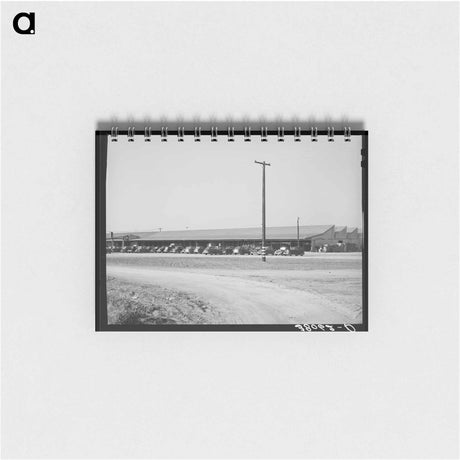 アートメモ帳-Earl Fruit Company Packing Sheds
 - ラッセル リー Memo.