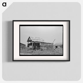 アートポスター-Shed for Wagon Storage
 - ラッセル リー Poster.
