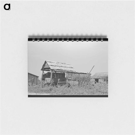 アートメモ帳-Shed for Wagon Storage
 - ラッセル リー Memo.