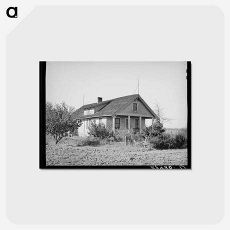 アートポストカード-Elof Hansen's Farm
 - ラッセル リー Postcard.