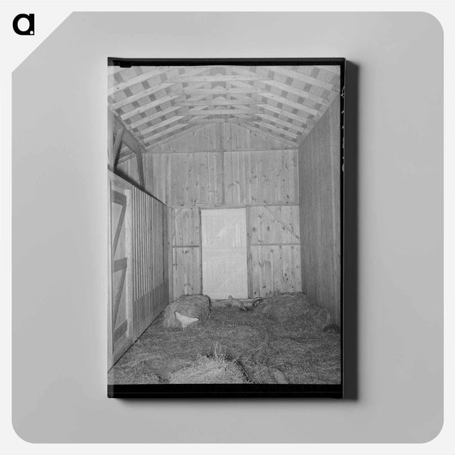 アートパネル-Barn Interior, Southeast Missouri
 - ラッセル リー Canvas.