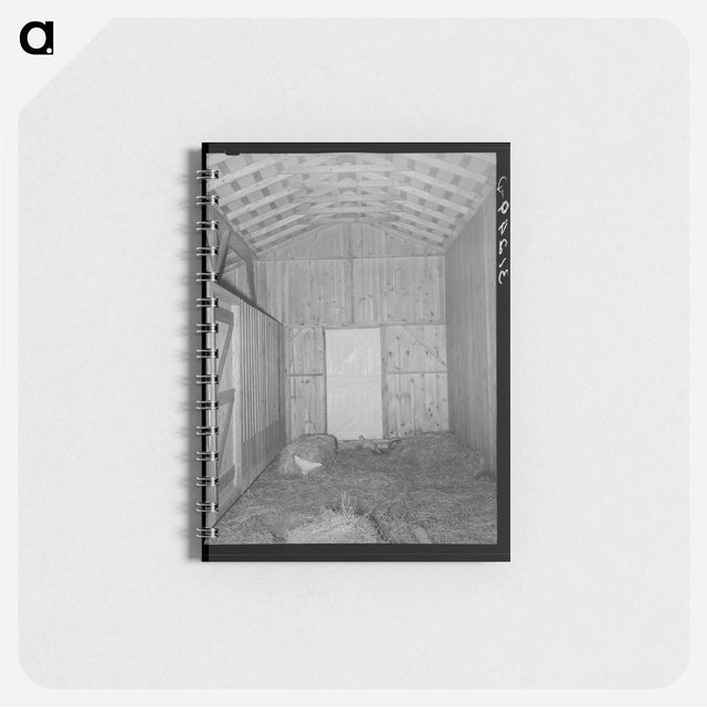 アートメモ帳-Barn Interior, Southeast Missouri
 - ラッセル リー Memo.