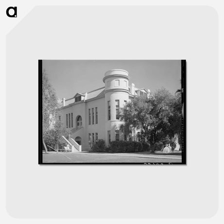 アートポストカード-Phoenix Union High School Corner
 - ラッセル リー Postcard.