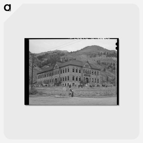 アートポストカード-Public School, Telluride
 - ラッセル リー Postcard.