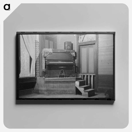 アートパネル-Piano in Auditorium
 - ラッセル リー Canvas.