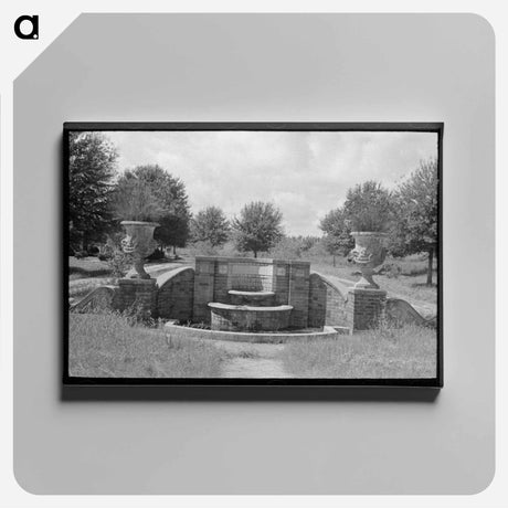 アートパネル-Riverside Park Entrance
 - ラッセル リー Canvas.