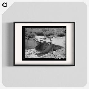 アートポスター-Irrigation Diversion, New Mexico
 - ラッセル リー Poster.