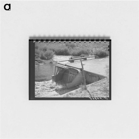 アートメモ帳-Irrigation Diversion, New Mexico
 - ラッセル リー Memo.