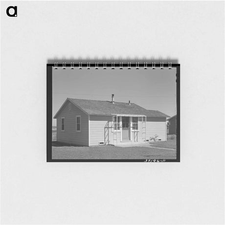 アートメモ帳-Farm Worker's House
 - ラッセル リー Memo.
