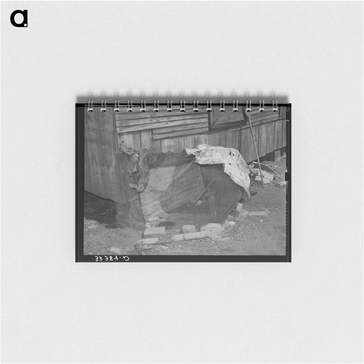 アートメモ帳-Chicken Coop, Oklahoma
 - ラッセル リー Memo.