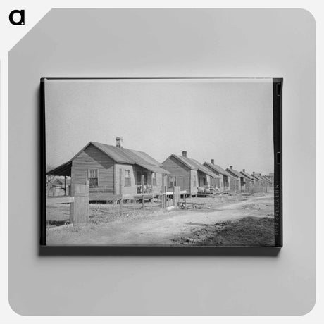 アートパネル-Sub Housing, Laurel, Mississippi
 - ラッセル リー Canvas.