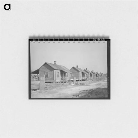 アートメモ帳-Sub Housing, Laurel, Mississippi
 - ラッセル リー Memo.