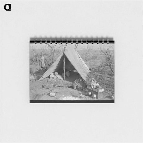 アートメモ帳-El Indio Camp
 - ラッセル リー Memo.