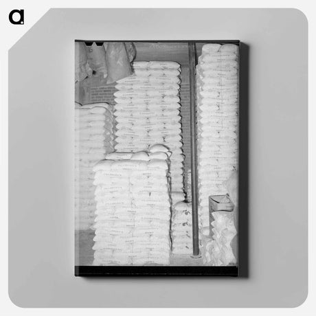 アートパネル-Flour Stacks, San Angelo
 - ラッセル リー Canvas.