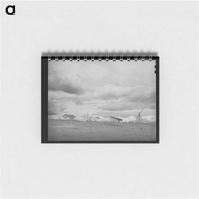 アートメモ帳-Dead Ox Flat Farmstead
 - ラッセル リー Memo.