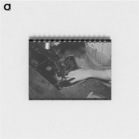 アートメモ帳-Cowboy Bootmaking
 - ラッセル リー Memo.