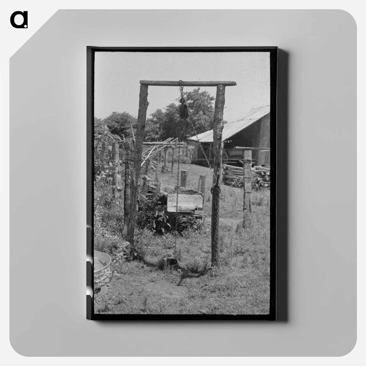 アートパネル-Tenant Farmer, Oklahoma
 - ラッセル リー Canvas.