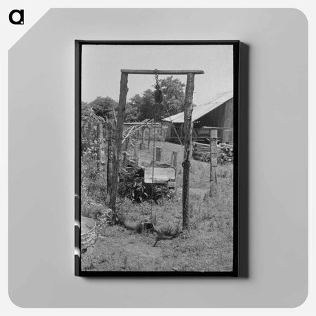 アートパネル-Tenant Farmer, Oklahoma
 - ラッセル リー Canvas.