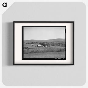 アートポスター-Vermont Farm Near Arlington
 - ラッセル リー Poster.