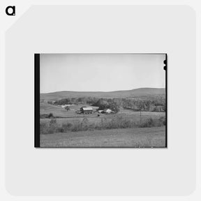 アートポストカード-Vermont Farm Near Arlington
 - ラッセル リー Postcard.
