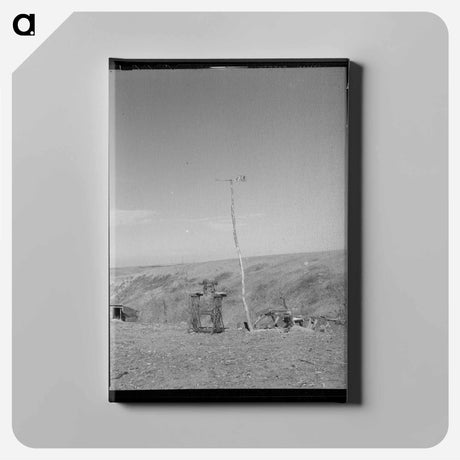 アートパネル-North Dakota Assemblage
 - ラッセル リー Canvas.