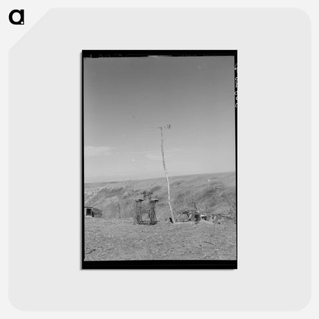 アートポストカード-North Dakota Assemblage
 - ラッセル リー Postcard.