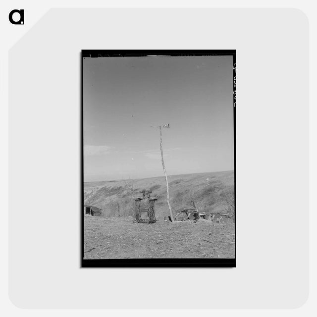 アートポストカード-North Dakota Assemblage
 - ラッセル リー Postcard.