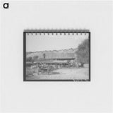 アートメモ帳-Barn, Santa Clara
 - ラッセル リー Memo.