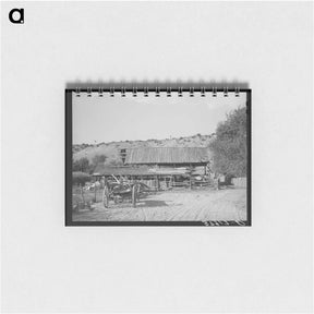 アートメモ帳-Barn, Santa Clara
 - ラッセル リー Memo.