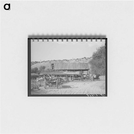 アートメモ帳-Barn, Santa Clara
 - ラッセル リー Memo.