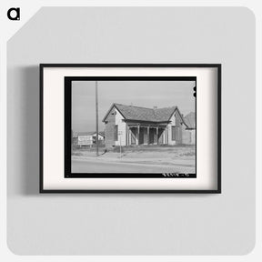 アートポスター-Painting a House, San Angelo
 - ラッセル リー Poster.