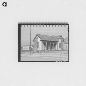 アートメモ帳-Painting a House, San Angelo
 - ラッセル リー Memo.
