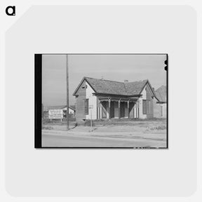 アートポストカード-Painting a House, San Angelo
 - ラッセル リー Postcard.