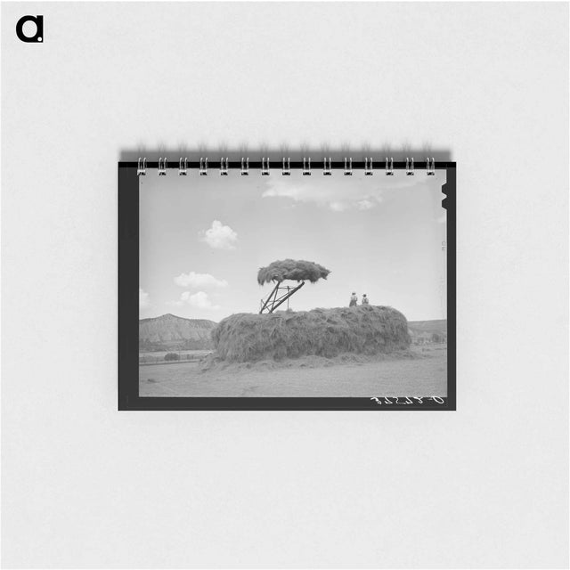 アートメモ帳-Stacking Hay
 - ラッセル リー Memo.