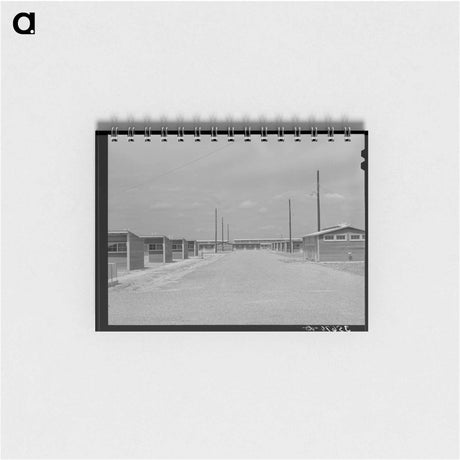 アートメモ帳-Sinton Migrant Camp Street
 - ラッセル リー Memo.