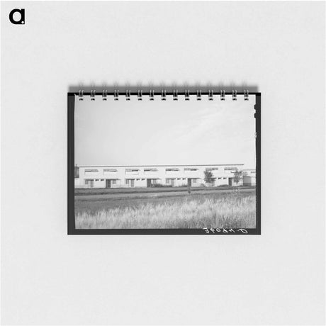 アートメモ帳-Arizona Apartment House
 - ラッセル リー Memo.