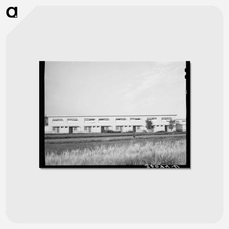 アートポストカード-Arizona Apartment House
 - ラッセル リー Postcard.