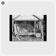 アートポストカード-Black Township Flood Damage
 - ラッセル リー Postcard.