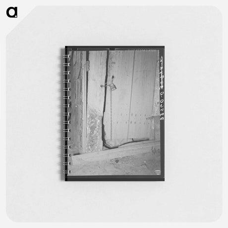 アートメモ帳-Locked Door, Mays Avenue Camp
 - ラッセル リー Memo.