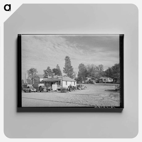 アートパネル-Buckeye Boom Town
 - ラッセル リー Canvas.