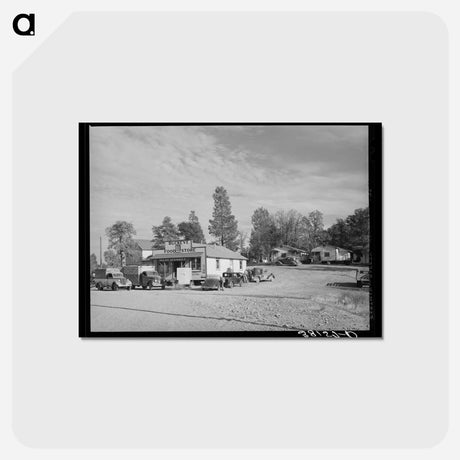 アートポストカード-Buckeye Boom Town
 - ラッセル リー Postcard.
