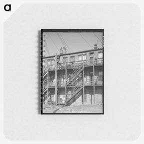 アートメモ帳-Southside Apartment Back
 - ラッセル リー Memo.